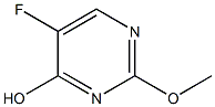 5-fluoro-4-hydroxy-2-methoxpyrimidine Struktur