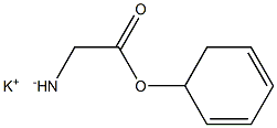 Dihydrophenyl glycine potassium salt Struktur