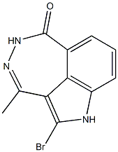 2-Bromo-3-methyl-1,5-dihydro-[1,2]diazepino[4,5,6-cd]indol-6-one