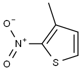 2-Nitro-3-methylthiophene Struktur