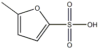 5-Methyl-furan-2-sulfonic acid Struktur