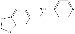 Benzo[1,3]dioxol-5-ylmethyl-pyridin-4-ylmethyl- Struktur