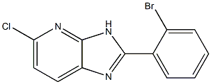 2-(2-bromophenyl)-5-chloro-3H-imidazo[4,5-b]pyridine Struktur