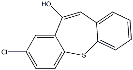 10-Hydroxy-8-Chloro dibenzo
[b,f]thiepine Struktur