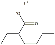 THALLIUM(I) 2-ETHYLHEXANOATE, SUPERCONDUCTOR GRADE: (56-59% TI) Struktur