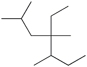 2,4,5-trimethyl-4-ethylheptane Struktur