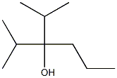 2-methyl-3-isopropyl-3-hexanol Struktur