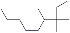 3,3,4-trimethylnonane Struktur