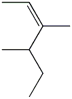 3,4-dimethyl-cis-2-hexene Struktur