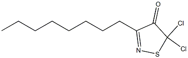 DICHLORO OCTYLISOTHIAZOLINONE Struktur