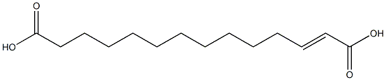 tetradecendioic acid Struktur