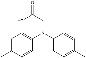 ditolylglycylic acid Struktur