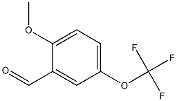 2-METHOXY-5-(TRIFLUOROMETHOXY)BENZALALDEHYDE Struktur