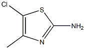 2-Amino-5-chloro-4-methylthiazole Struktur