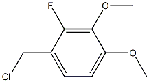 3,4-Dimethoxy-2-fluoro-benzylchloride Struktur