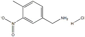 4-METHYL-3-NITROBENZYLAMINE Hydrochloride Struktur