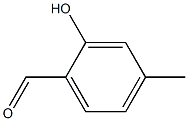 4-METHYL-2-HYDROXY BENZALDEHYDE Struktur