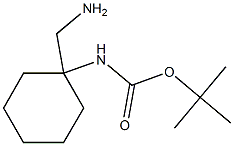 TERT-BUTYL 1-(AMINOMETHYL)CYCLOHEXYLCARBAMATE Struktur