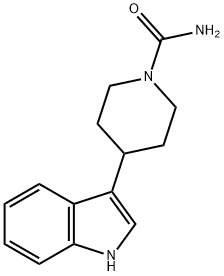 4-(1H-INDOL-3-YL)PIPERIDINE-1-CARBOXAMIDE Struktur