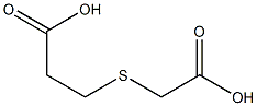 3-(CARBOXYMETHYLTHIO)PROPIONICCID Struktur