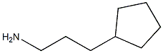 3-CYCLOPENTYLPROPAN-1-AMINE Struktur