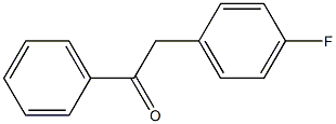 2-(4-FLUOROPHENYL)ACETOPHENONE 97% Struktur