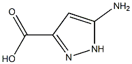 5-AMINO-1H-PYRAZOLE-3-CARBOXYLIC ACID Struktur