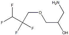 1-Amino-3-(2,2,3,3-tetrafluoro-propoxy)-propan-2-ol Struktur