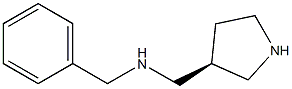 (S)-3-(N-BENZYL-AMINOMETHYL) PYRROLIDINE Struktur