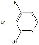 2-BROMO-3-FLUOROBENZENAMINE Struktur