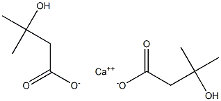 Beta-Hydroxy-Beta-Methyl Butyrate Calcium Struktur