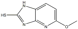 5-METHOXY-1H-IMIDAZO[4,5-B]PYRIDINE-2-THIOL Struktur