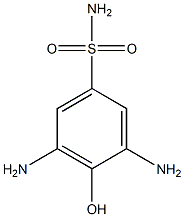 2,6-DIAMINOPHENOL-4-SULFONAMIDE Struktur