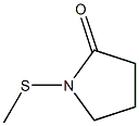 N-Methylthiopyrrolidin-2-One Struktur