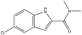 5-Chloroindole-2-carboxylic acid dimethylamide, 98% Struktur