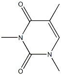 1,3-DIMETHYLTHYMINE Struktur