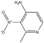 4-Amino-3-nitro-2-methylpyridine Struktur