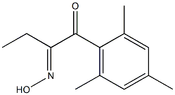 (2E)-1-MESITYLBUTANE-1,2-DIONE 2-OXIME Struktur