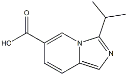 3-ISOPROPYLIMIDAZO[1,5-A]PYRIDINE-6-CARBOXYLIC ACID Struktur