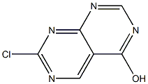 7-CHLOROPYRIMIDO[4,5-D]PYRIMIDIN-4-OL Struktur