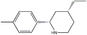 CIS-4-ETHYL-2-(4-METHYLPHENYL)PIPERIDINE Struktur