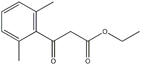 ETHYL 3-(2,6-DIMETHYLPHENYL)-3-OXOPROPANOATE Struktur