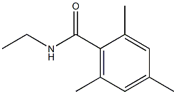 N-ETHYL-2,4,6-TRIMETHYLBENZAMIDE Struktur