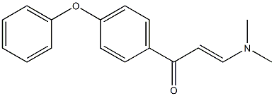 3-(dimethylamino)-1-(4-phenoxyphenyl)prop-2-en-1-one Struktur