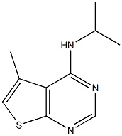 N4-isopropyl-5-methylthieno[2,3-d]pyrimidin-4-amine Struktur