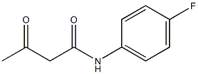 N1-(4-fluorophenyl)-3-oxobutanamide Struktur