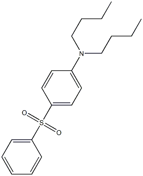 N1,N1-dibutyl-4-(phenylsulfonyl)aniline Struktur