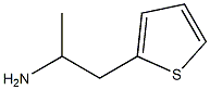 1-methyl-2-thien-2-ylethylamine Struktur