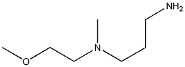 N-(2-methoxyethyl)-N-methylpropane-1,3-diamine Struktur