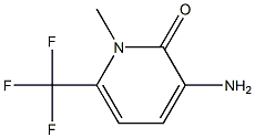 3-amino-1-methyl-6-(trifluoromethyl)pyridin-2(1H)-one Struktur